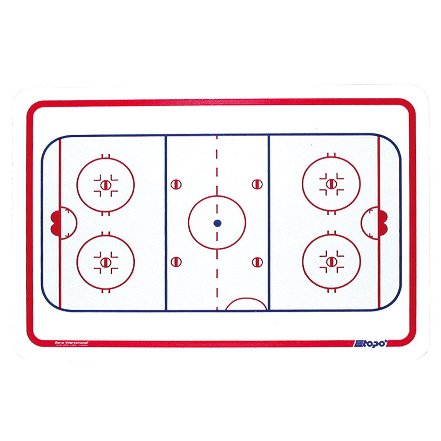 Tavola tattica Berio Coachboard 37x25 cm flex per hockey su ghiaccio